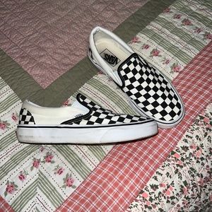 Checkered Vans